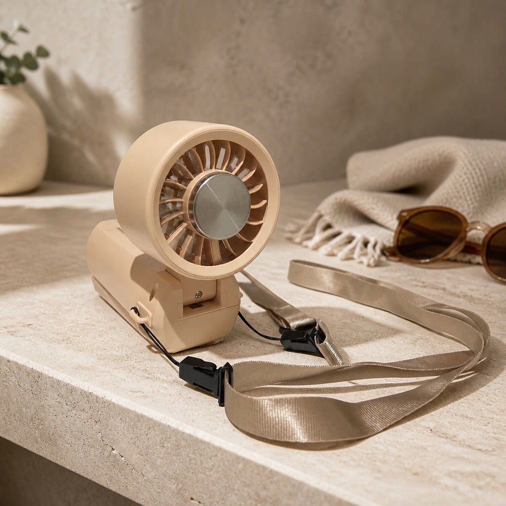 Digital Display High-Speed Portable Mini Fan