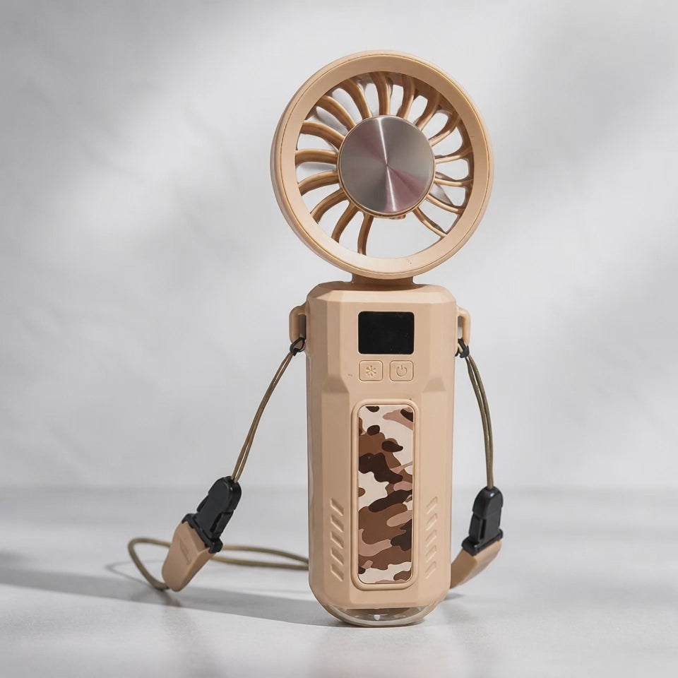 Digital Display High-Speed Portable Mini Fan